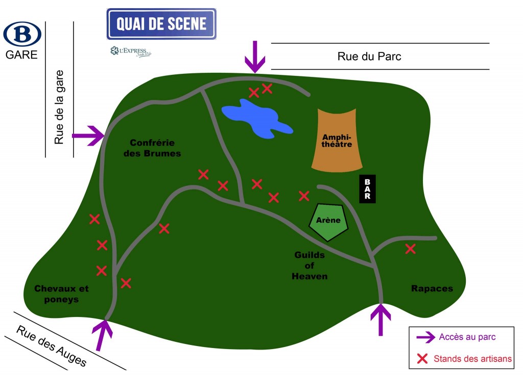 Plan du parc