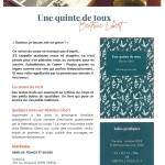 Une quinte de toux - BEATRICE LIBERT - EDITIONS MURMURE DES SOIRS